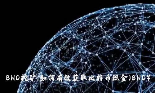 BHD挖矿：如何有效获取比特币现金（BHD）