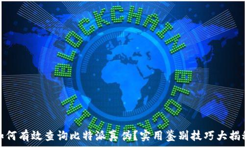   
如何有效查询比特派真伪？实用鉴别技巧大揭秘