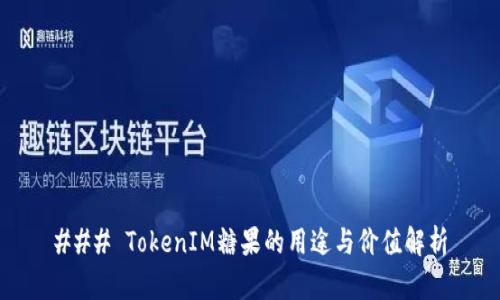 ### TokenIM糖果的用途与价值解析