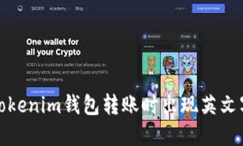 如何解决Tokenim钱包转账时出现英文字母的问题