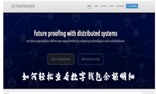 如何轻松查看数字钱包余额明细