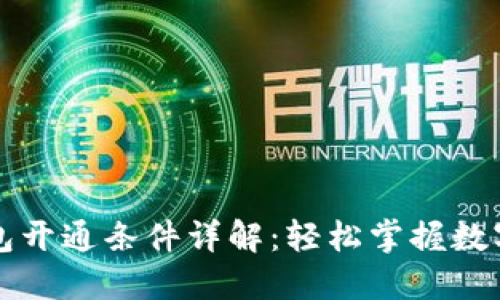 区块链钱包开通条件详解:轻松掌握数字资产管理
