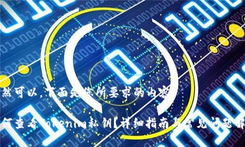 当然可以，下面是您所要求的内容：

如何查看Tokenim私钥？详细指南与常见问题解答