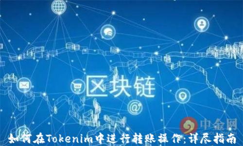 
如何在Tokenim中进行转账操作：详尽指南