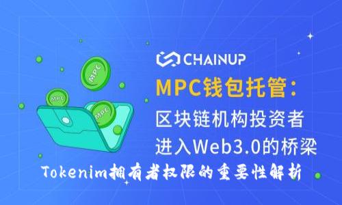 Tokenim拥有者权限的重要性解析