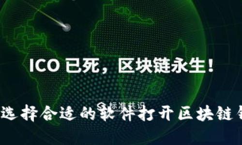 如何选择合适的软件打开区块链钱包？