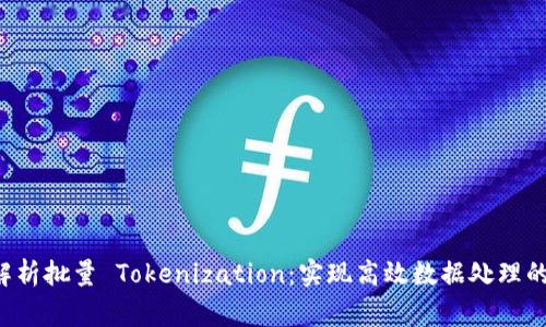 tag全面解析批量 Tokenization：实现高效数据处理的关键技术