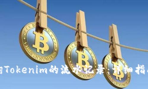 如何查询Tokenim的流水记录：详细指南与技巧