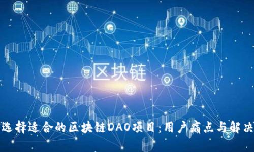 如何选择适合的区块链DAO项目：用户痛点与解决方案