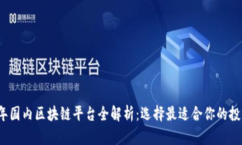 2023年国内区块链平台全解析：选择最适合你的投资方向