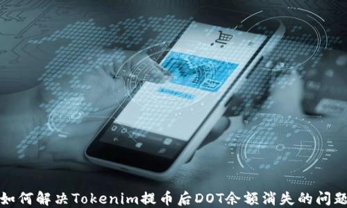 
如何解决Tokenim提币后DOT余额消失的问题
