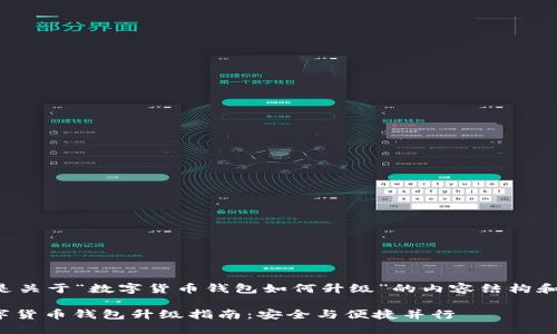 下面是关于“数字货币钱包如何升级”的内容结构和信息。

: 数字货币钱包升级指南：安全与便捷并行